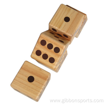 Top Seller Toys Wooden Yard Dice